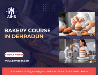 Hands-on training in Diploma in Bakery and Confectionery at AIHM Doon