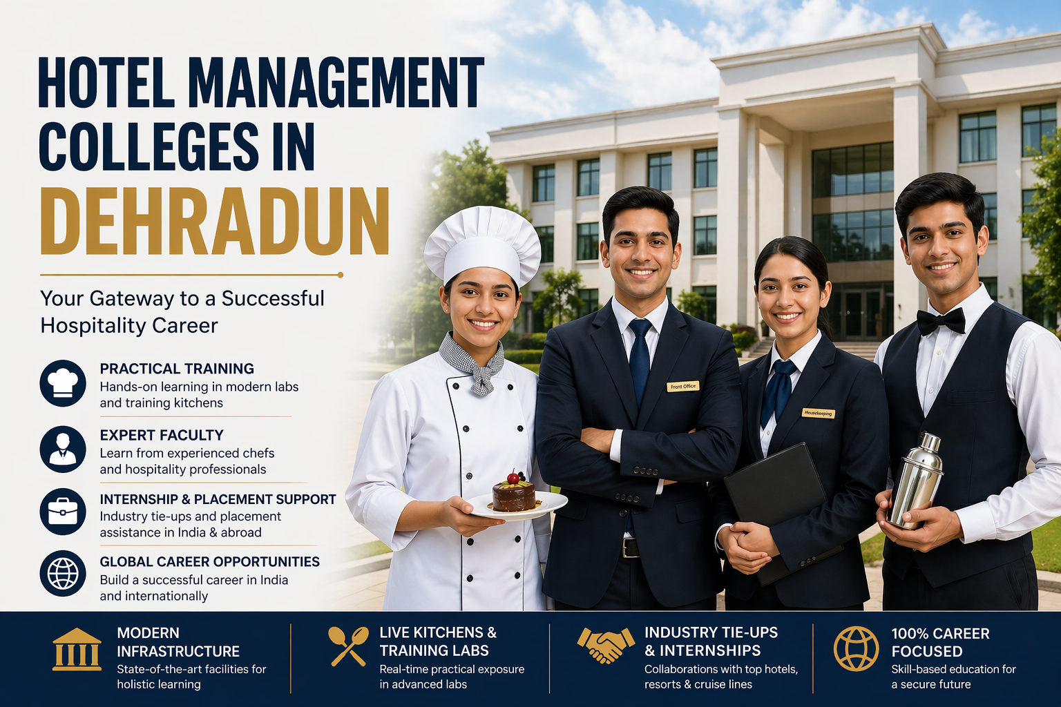 Hotel Management Colleges in Dehradun
