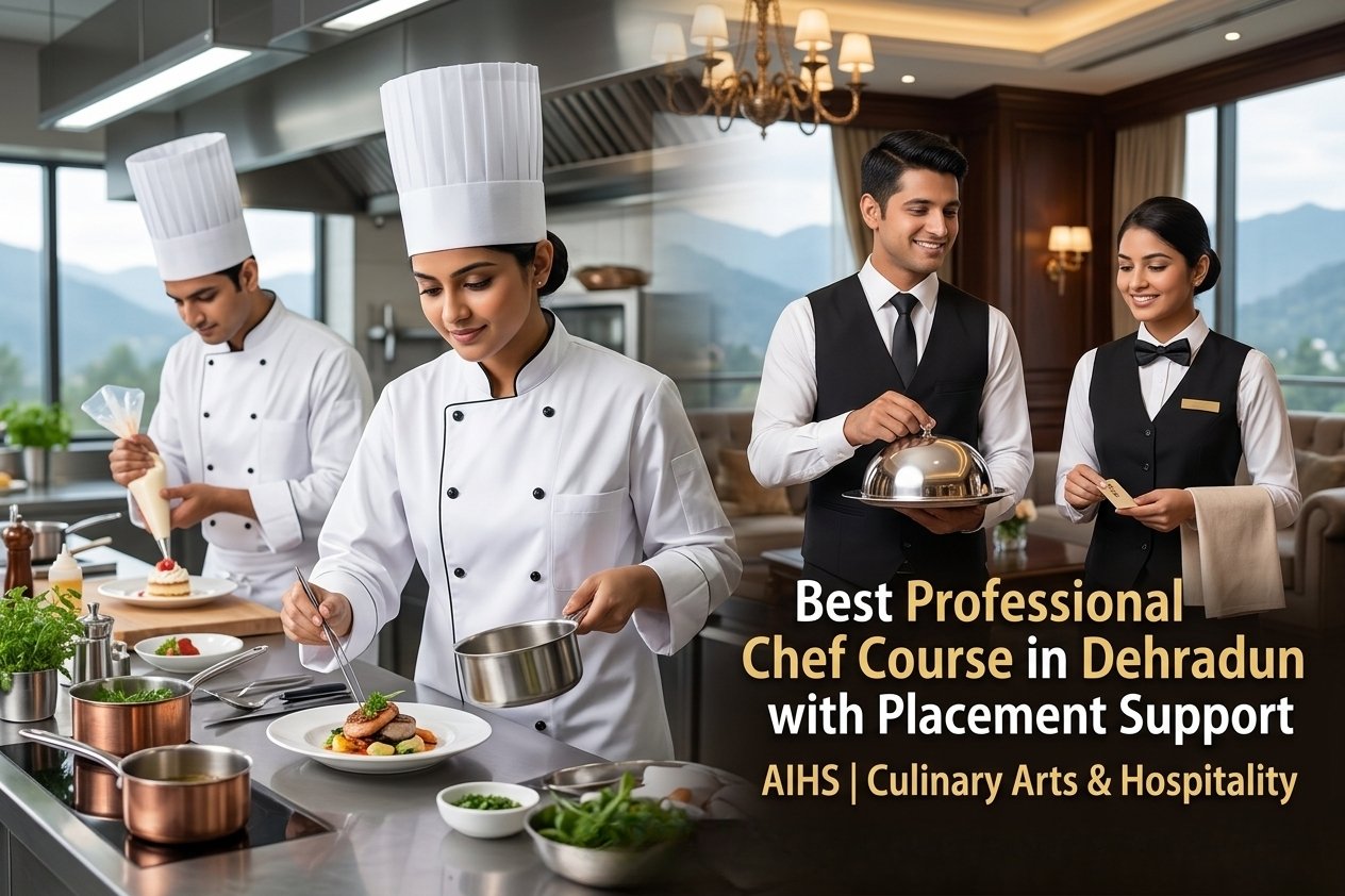 Best Professional Chef Course in Dehradun with Placement Support | AIHS