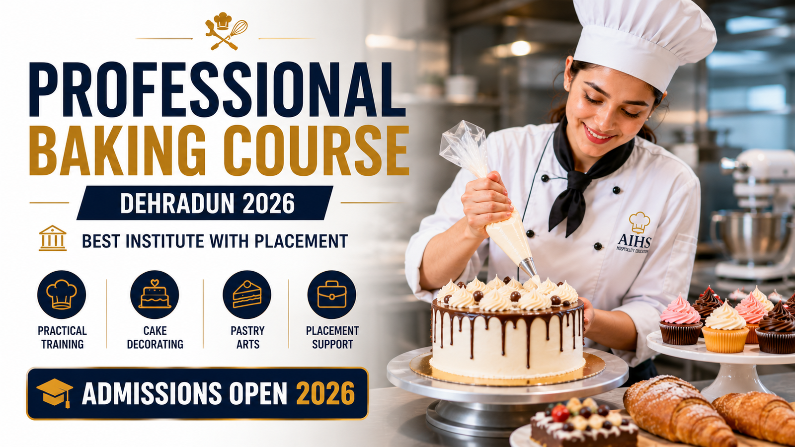 Professional Baking Course in Dehradun | AIHS