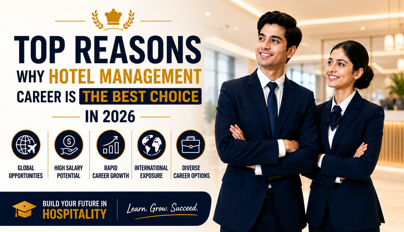Why Choose Hotel Management Career in 2026 | AIHS