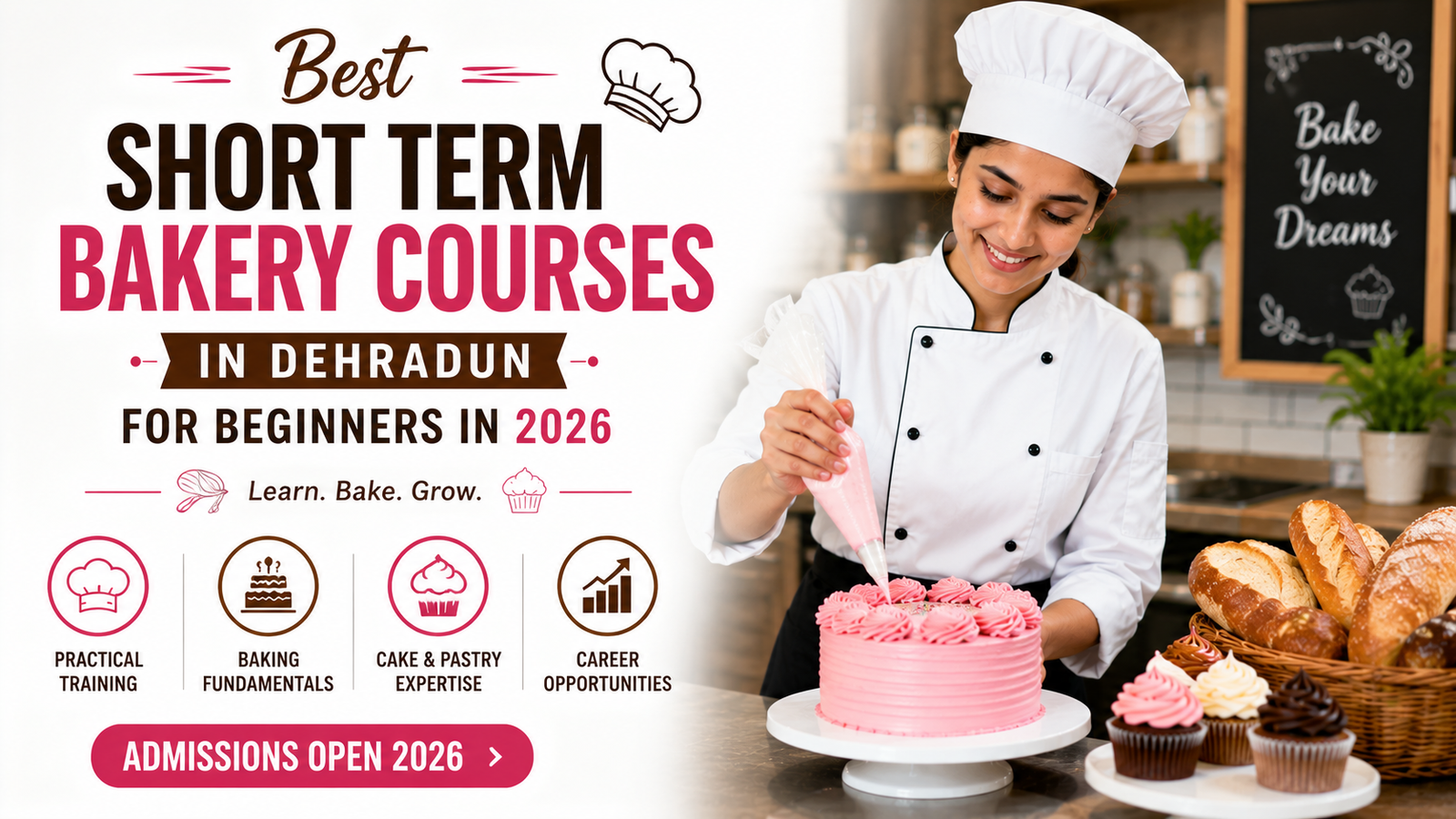 Best Short Term Bakery Courses in Dehradun | AIHS