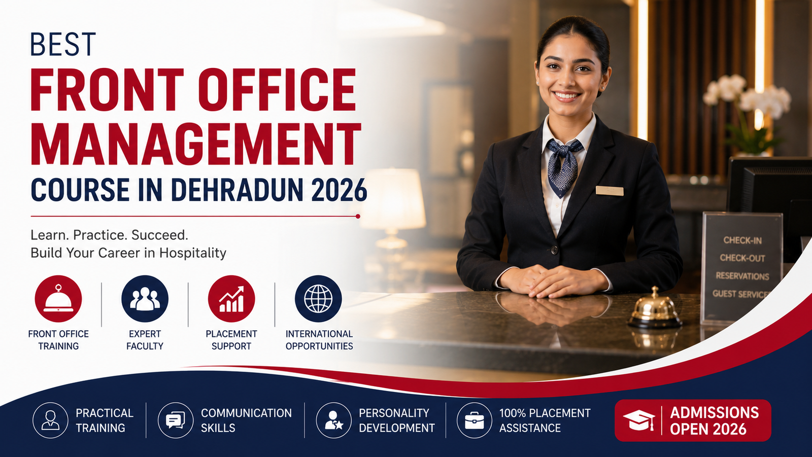Best Front Office Management Course in Dehradun 2026 | AIHS