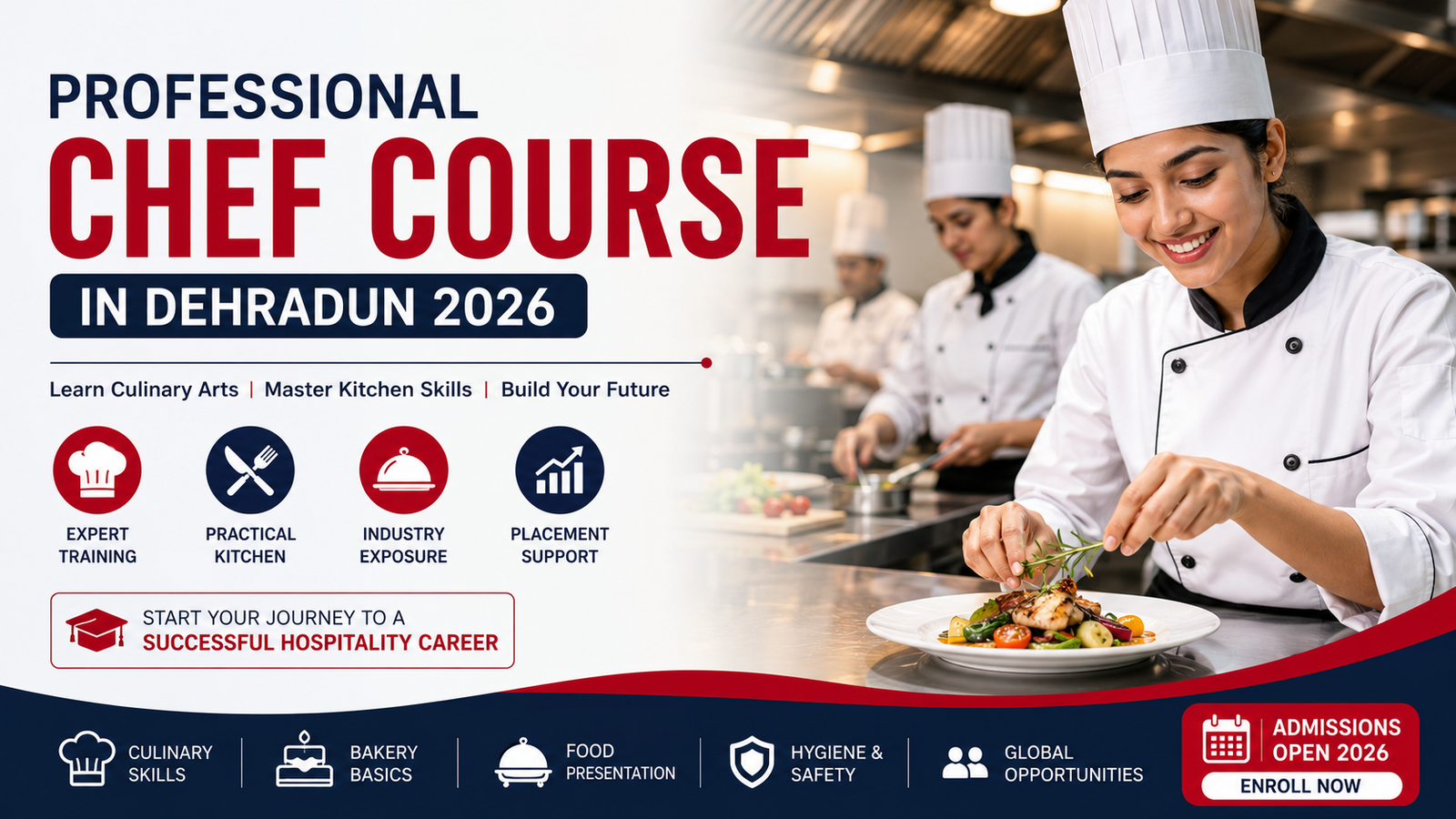 Professional Chef Course in Dehradun 2026 | AIHS