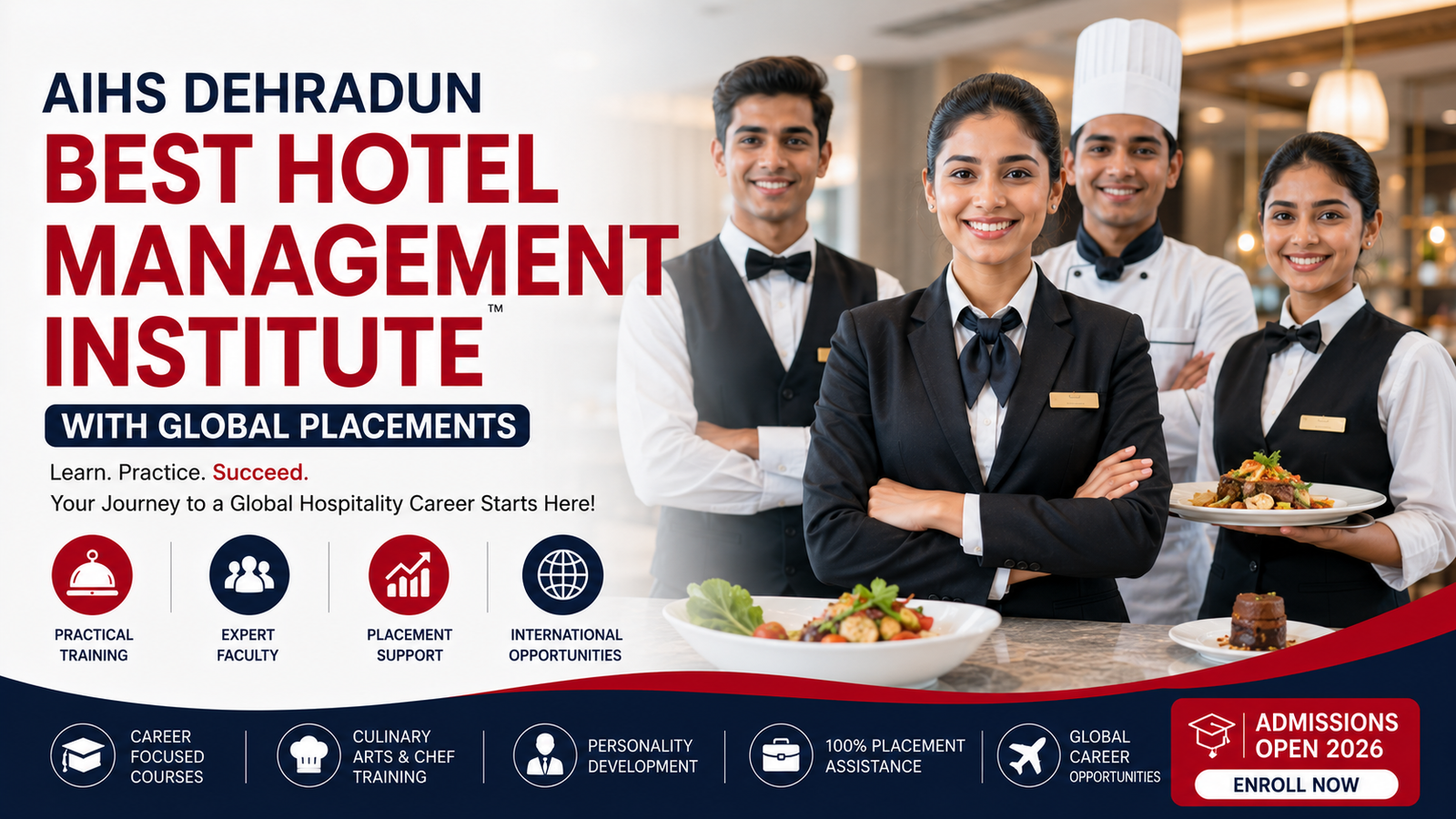 Best Hotel Management Institute in Dehradun | AIHS